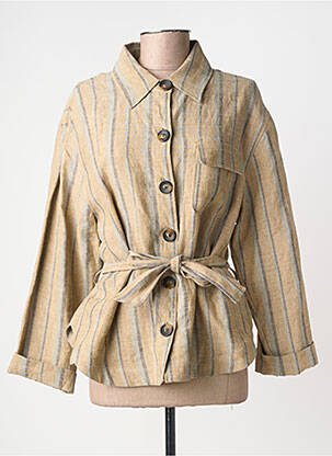 Veste casual poches marron DIEGA femme