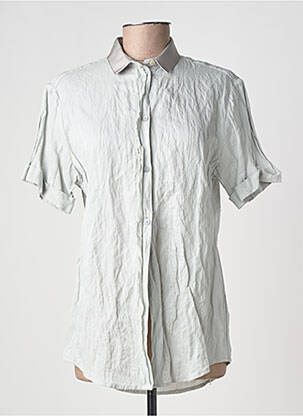 Chemisier manches courtes manches courtes gris FORTE-FORTE femme