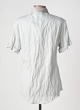 Chemisier manches courtes manches courtes gris FORTE-FORTE femme