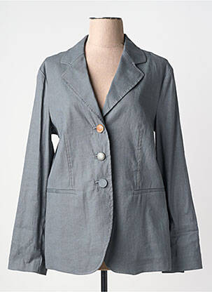 Veste casual col tailleur gris MALIPARMI femme