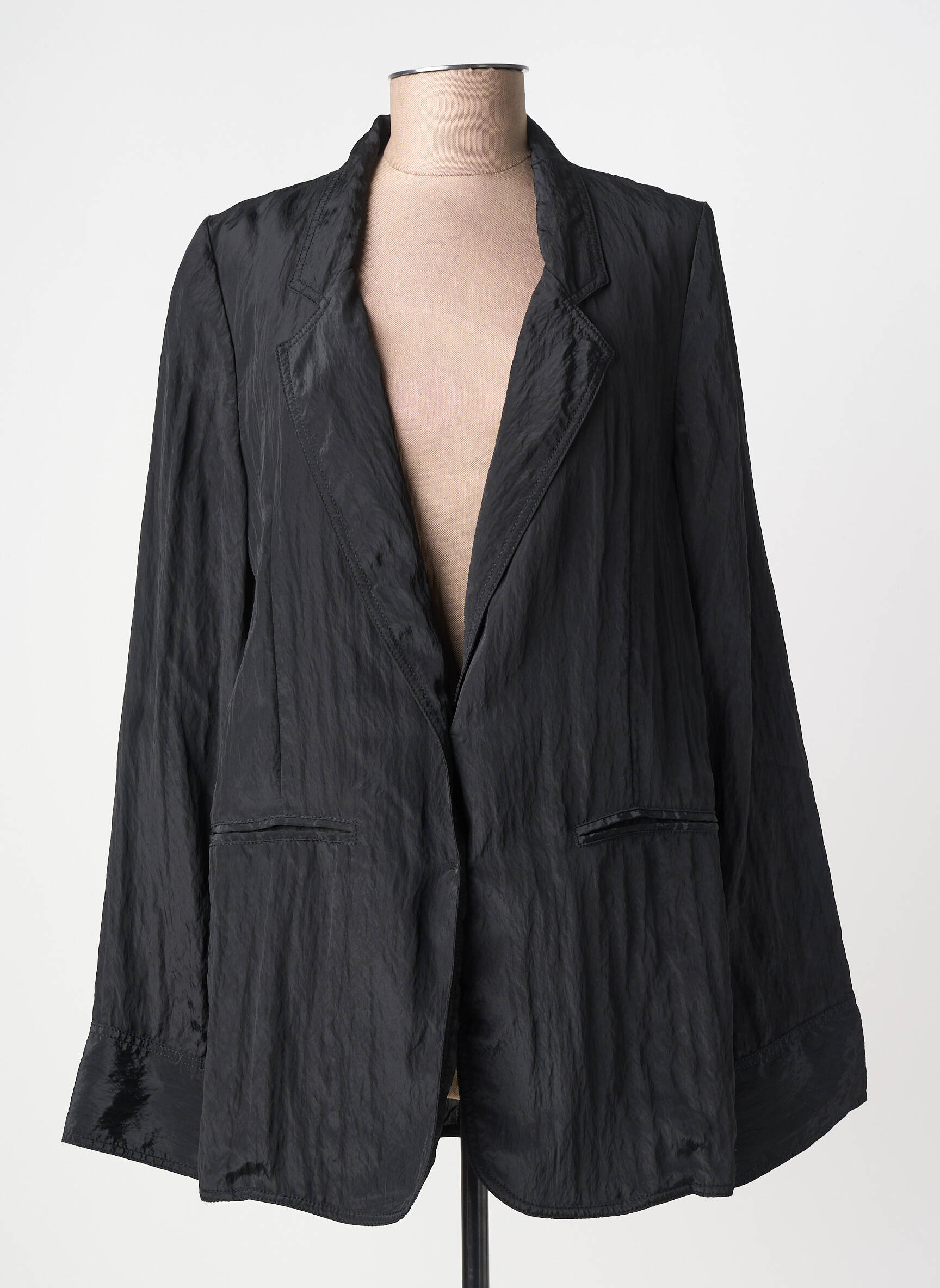 Blazer poches noir FORTE-FORTE femme