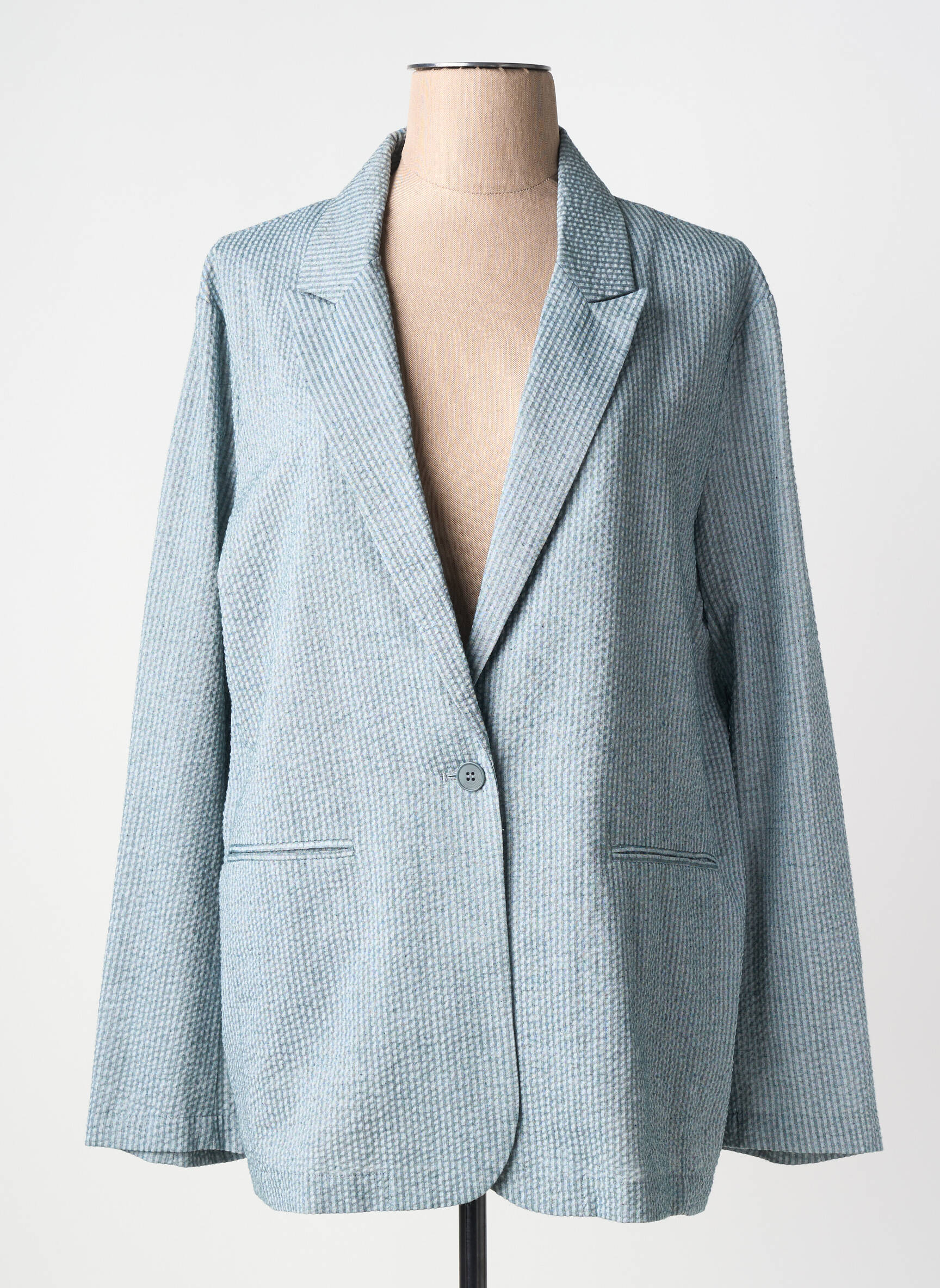 Blazer poches bleu BELLA JONES femme