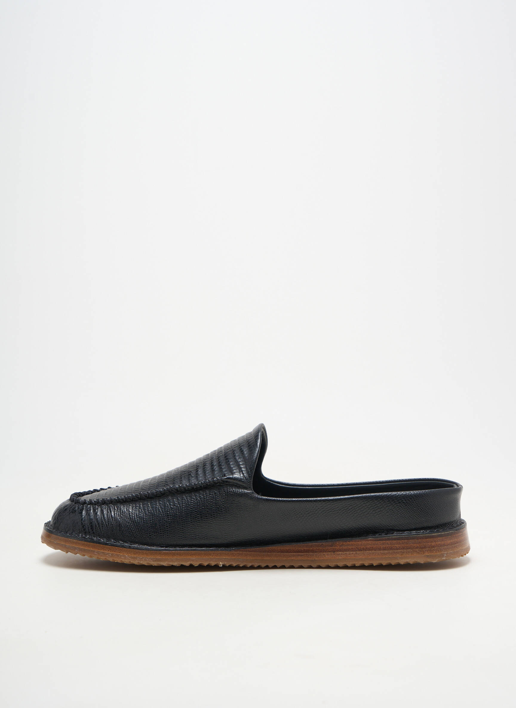Mules/sabots bout rond bout rond noir BALLY homme