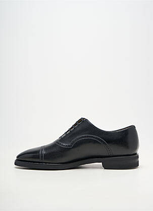 Derbies matière lisse talon bas noir BALLY homme