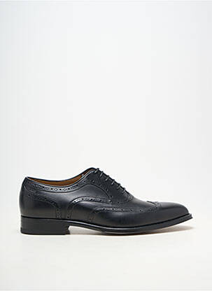 Derbies matière lisse talon bas noir BALLY homme