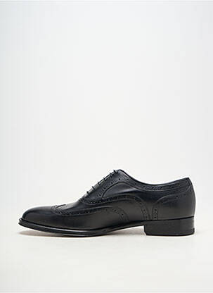 Derbies matière lisse talon bas noir BALLY homme