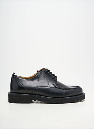 Derbies matière lisse talon bas noir BALLY homme