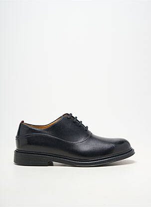 Derbies matière lisse talon bas noir BALLY homme