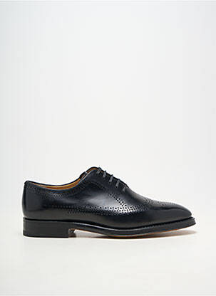 Derbies matière lisse talon bas noir BALLY homme