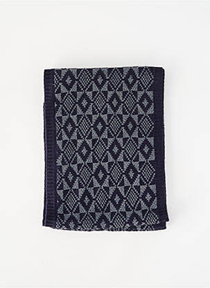 Col / tour de cou imprimé fantaisie bleu NICE THINGS femme