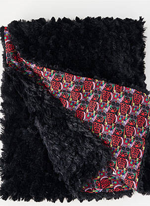 Echarpe noir MADE IN SENS femme
