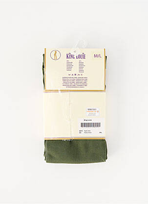 Collants stretch vert KING LOUIE femme