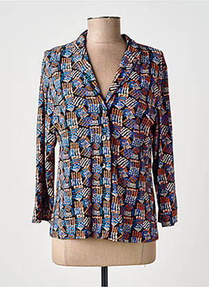Chemisier coupe cintrée manches longues noir ZILCH femme