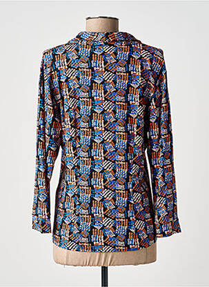 Chemisier coupe cintrée manches longues noir ZILCH femme