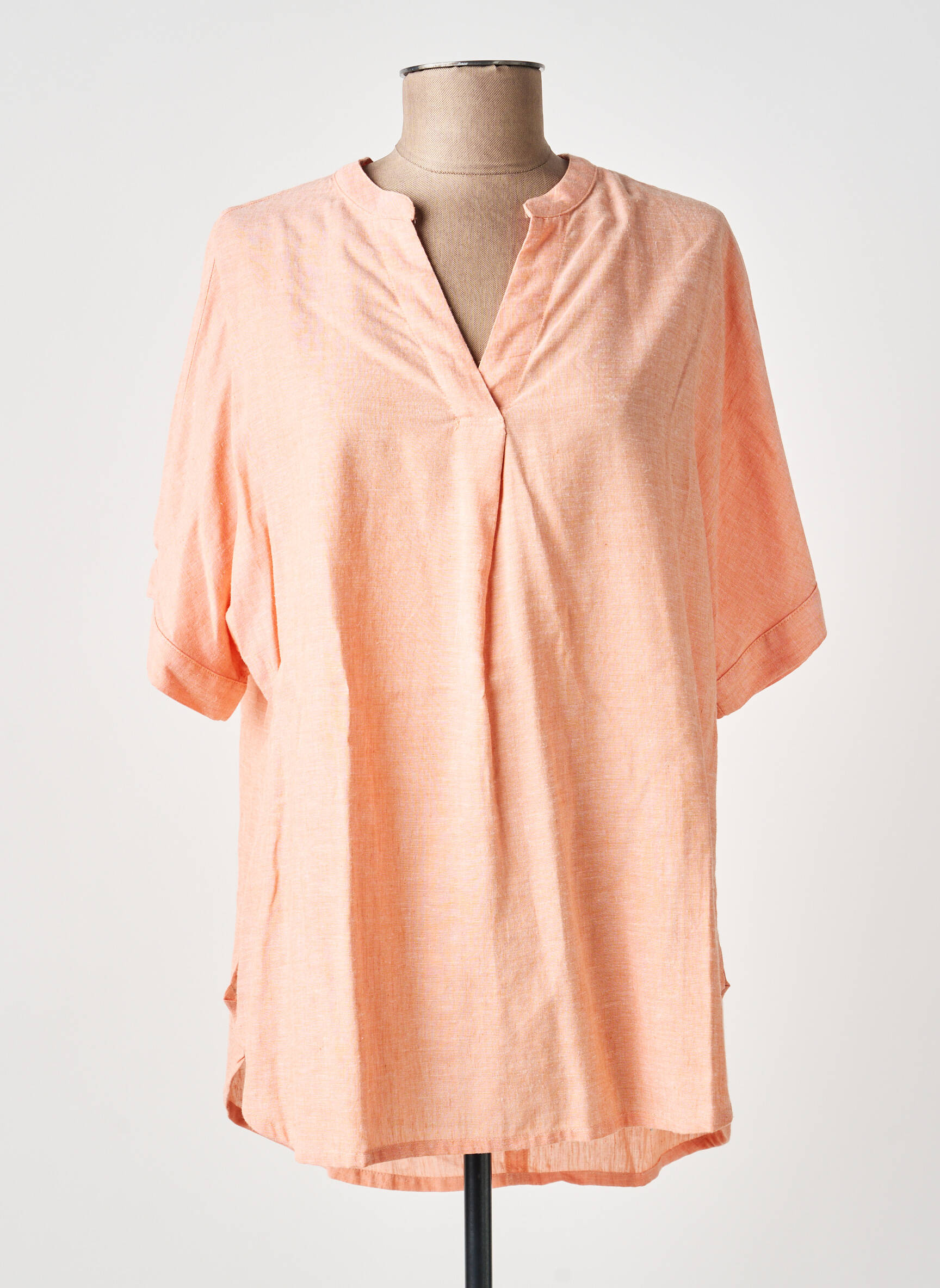Blouse manches longues manches longues rose CISO femme