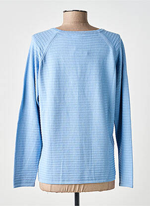 Pull coupe cintrée manches longues bleu BARBARA LEBEK femme