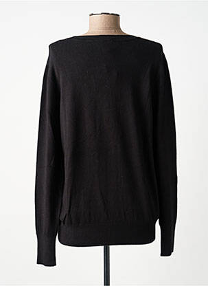 Pull stretch manches longues noir WNT COLLECTION femme
