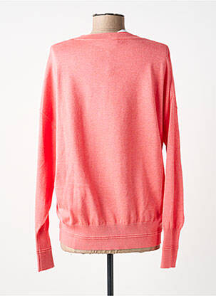 Pull stretch manches longues rose JENSEN femme
