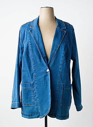 Blazer poches bleu CISO femme