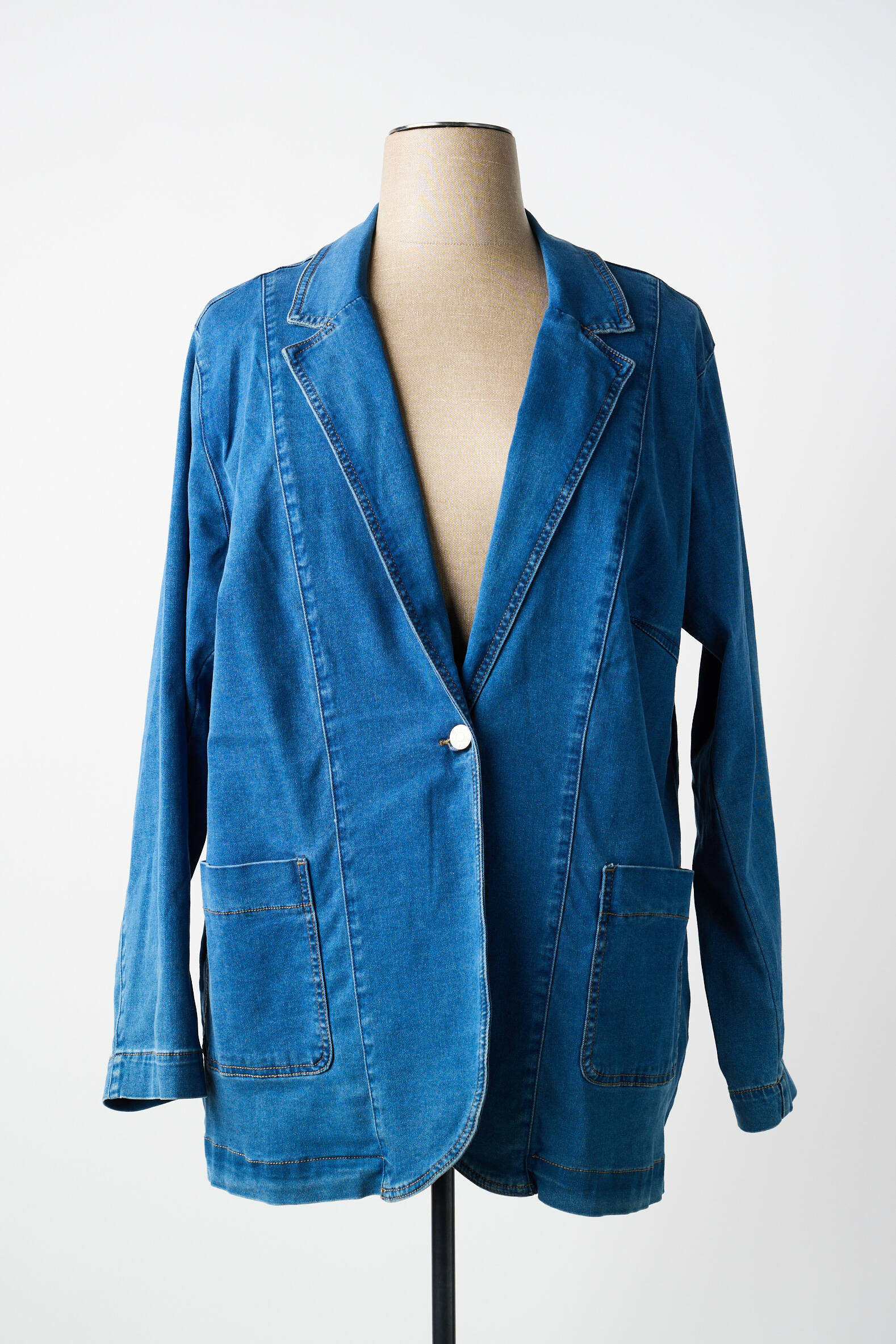 Blazer poches bleu CISO femme