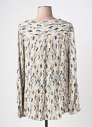 T-shirt manches longues manches longues beige CISO femme