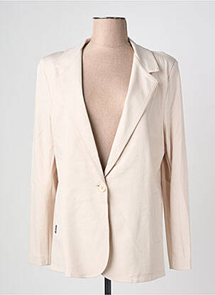 Blazer coupe cintrée beige BARILOCHE femme