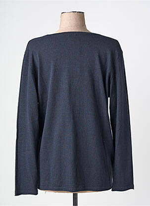 Gilet manches longues fermeture boutonnée sur le devant bleu BARBARA LEBEK femme