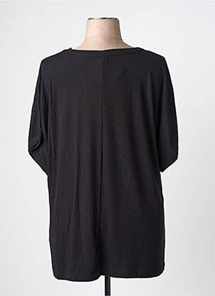 Top stretch manches courtes noir CISO femme