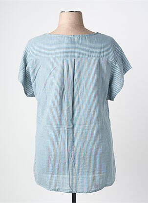 Top manches courtes manches courtes bleu CISO femme