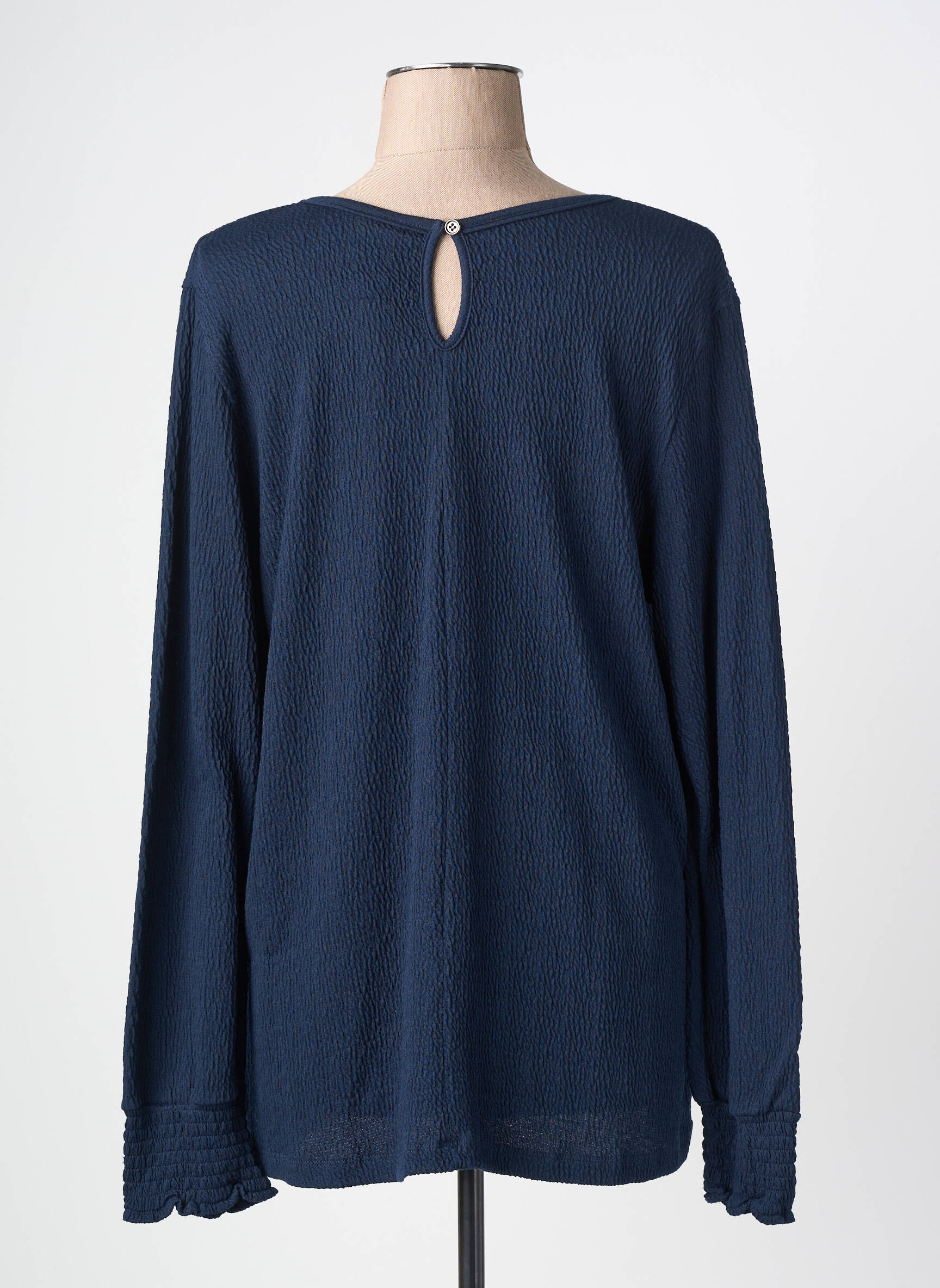 T-shirt manches longues manches longues bleu CISO femme