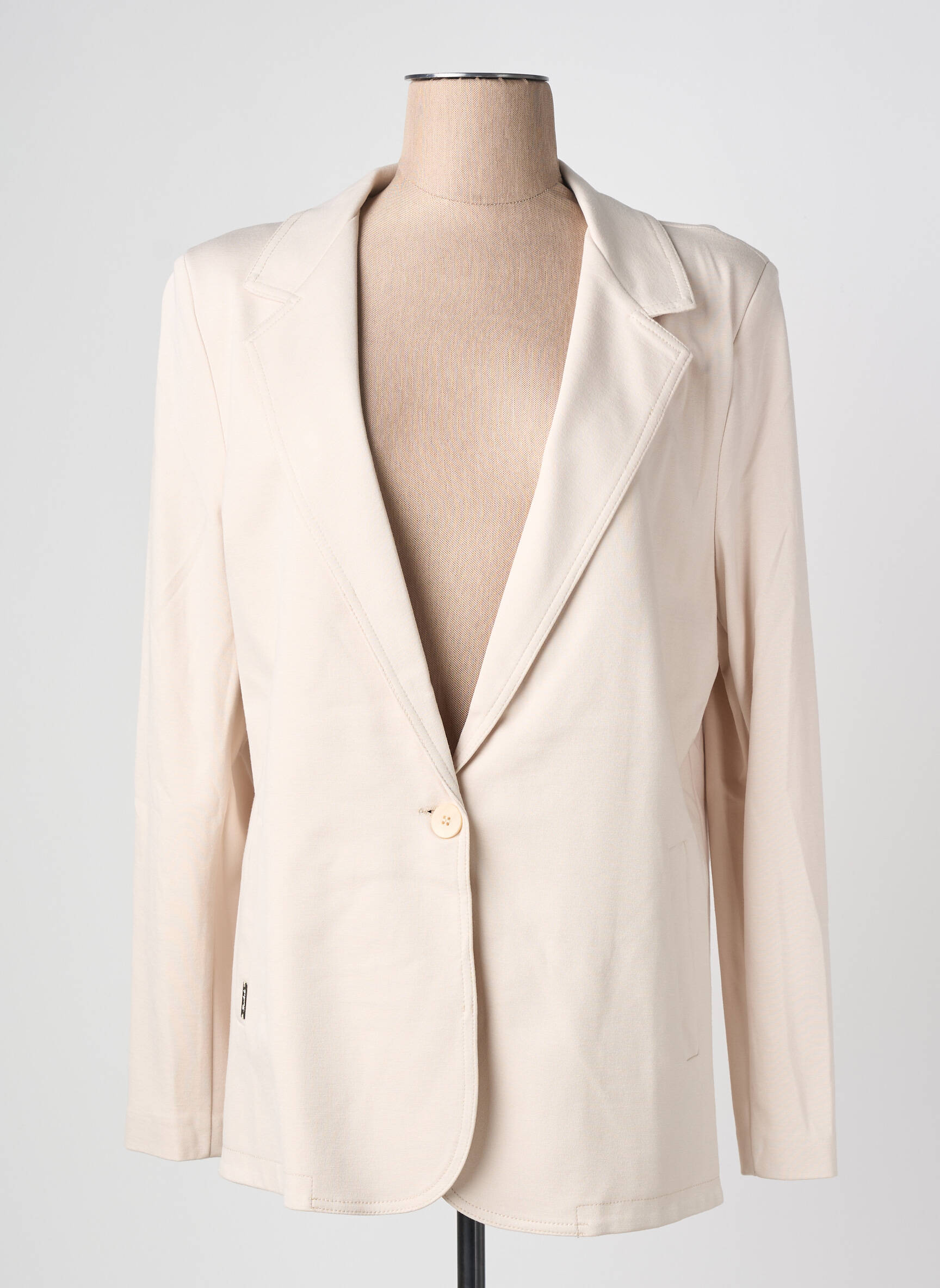 Blazer coupe cintrée beige BARILOCHE femme
