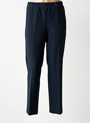 Pantalon slim taille élastique taille normale bleu ANNA MONTANA femme