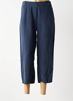 Pantalon 7/8 taille élastique taille normale bleu GERKE MY PANTS femme