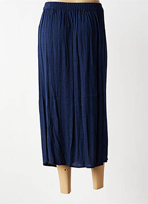 Jupe longue coupe fluide bleu MD'M femme