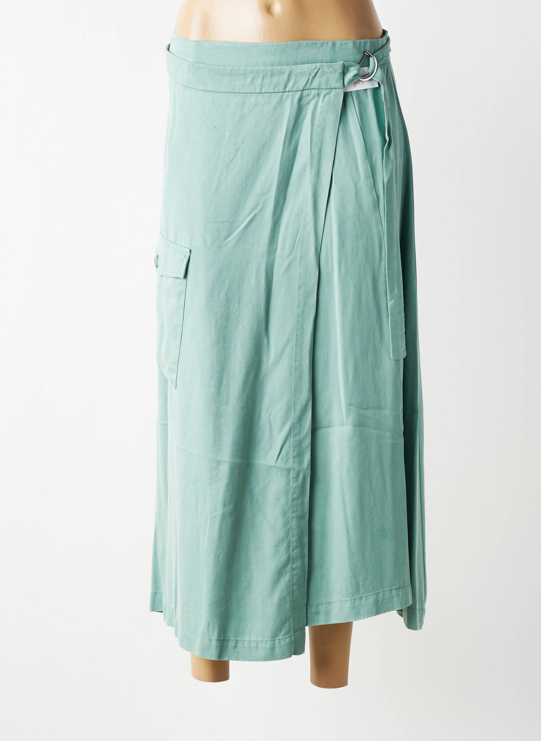 Jupe longue taille normale vert GUITARD femme