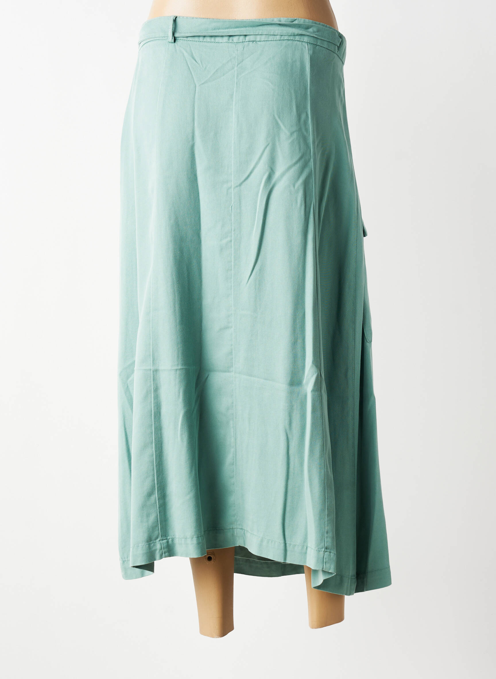 Jupe longue taille normale vert GUITARD femme