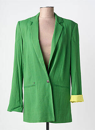 Blazer finition intérieure doublée vert CLOUD9 femme