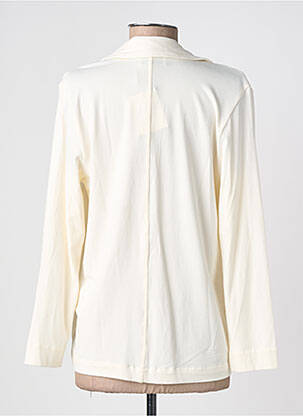 Veste casual col tailleur beige GUITARE femme