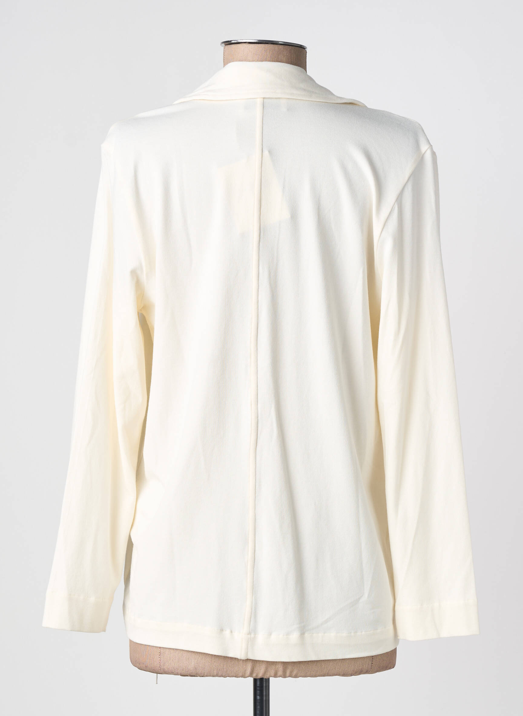 Veste casual col tailleur beige GUITARE femme