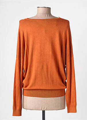 Gilet manches longues stretch orange ZILCH femme