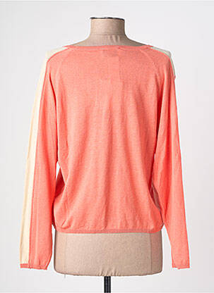 Gilet manches longues coupe cintrée orange GUITARE femme