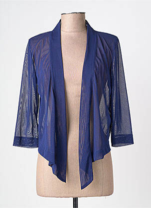 Veste casual coupe droite bleu GUITARE femme