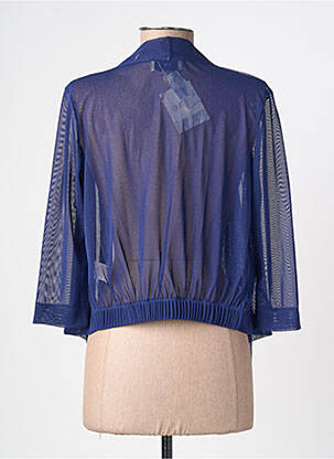 Veste casual coupe droite bleu GUITARE femme