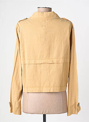 Veste casual poignets boutonnés avec fente beige GARCIA femme