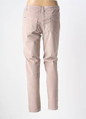 Pantalon slim taille normale taille normale beige !OHO! femme