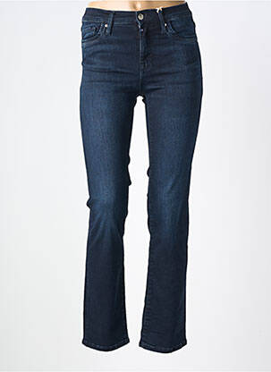Jeans coupe droite taille normale taille normale bleu COJ DENIM femme