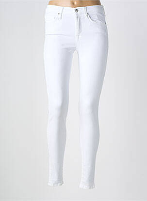 Jeans skinny taille normale taille normale blanc CUP OF JOE DENIM femme