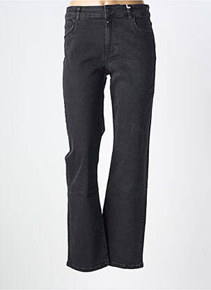 Jeans coupe droite stretch taille normale noir CUP OF JOE DENIM femme