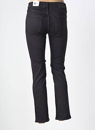 Jeans coupe slim tissage brut taille normale noir CUP OF JOE DENIM femme