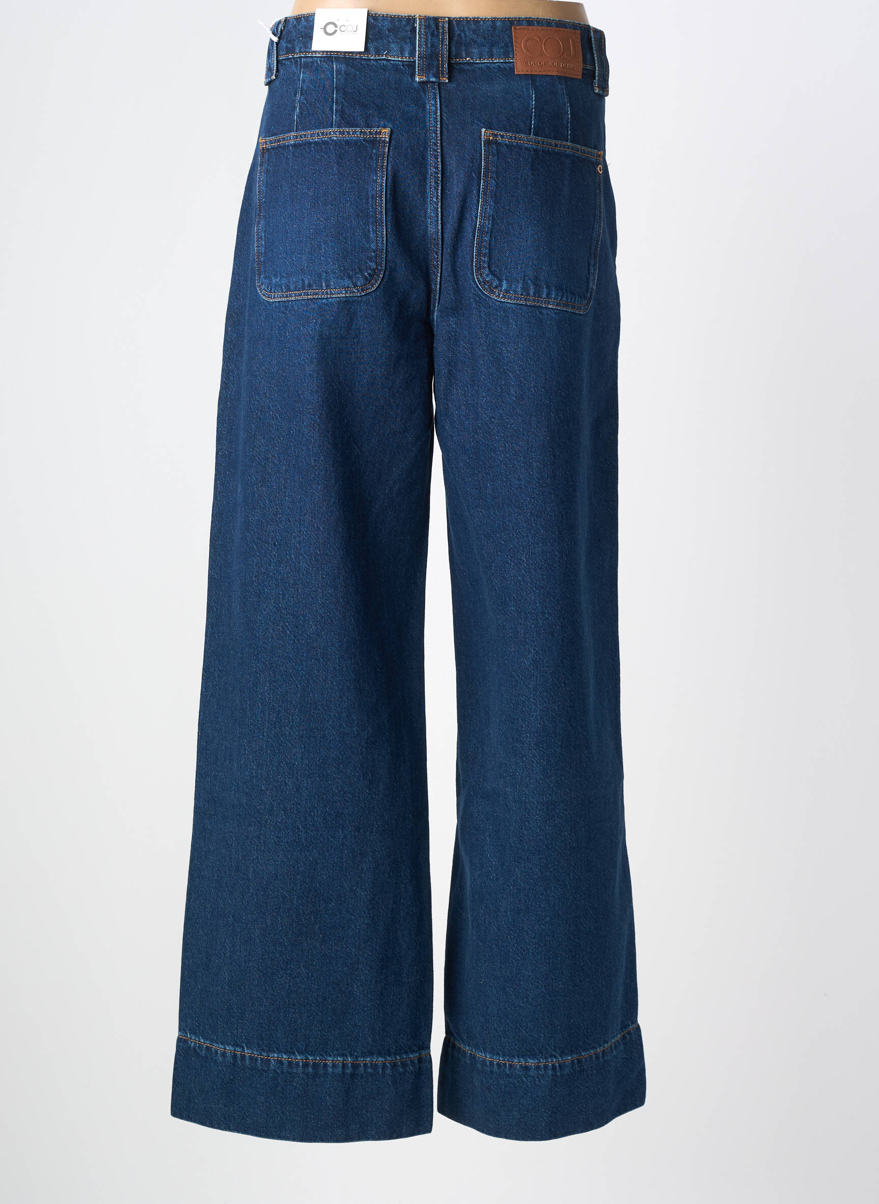 Jeans coupe droite taille normale taille normale bleu COJ DENIM femme
